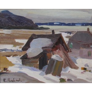 RENÉ RICHARD, RCA 1895-1982 - Spring on the Saint Lawrence