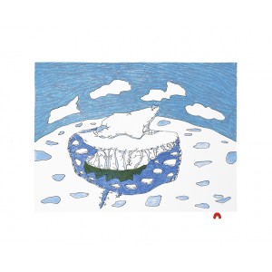 OOLOOSIE SAILA  1991-   Solitary Iceberg
