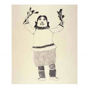 ULAYU PINGWARTOK 1904-1978 - Joyful Woman (1973)